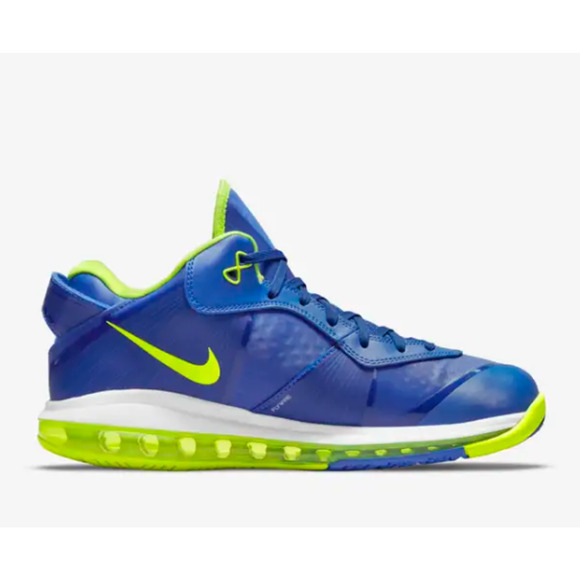 Nike Lebron VIII V/2 Low QS Treasure Blue/White Sprite DN1581-400 Men\'s 13.5 NEW